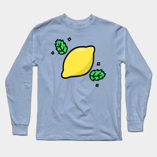 Winged Lemon Long Sleeve T-Shirt